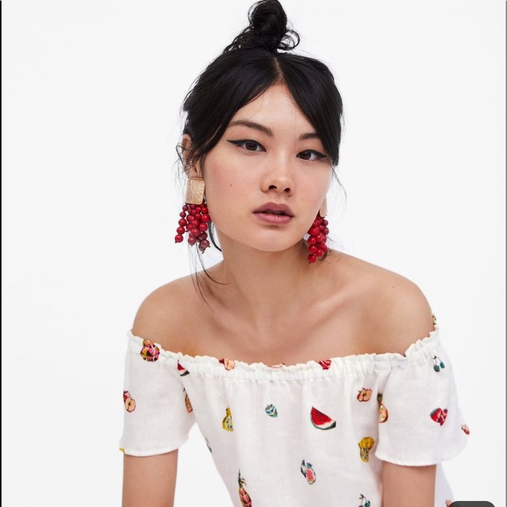 Off the shoulder top